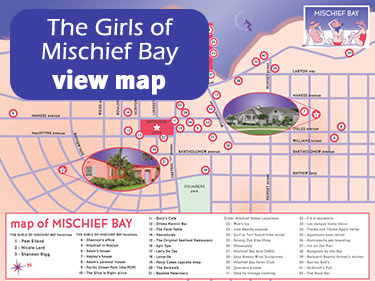 The Girls of Mischief Bay Map