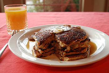 Oatmeal Cranberry Pancakes Recipe