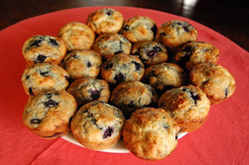 Lemon-Blueberry Sour Cream Muffins Recipe