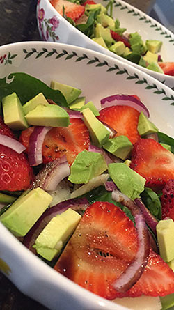 Strawberry Avacado Salad